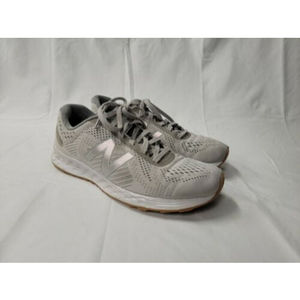 New Balance - Fresh Arishi Light Grey/Pink Running Shoes - Women's 7.5  WARISLO1